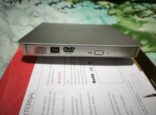 Lector/grabador DVD externo USB 3.0