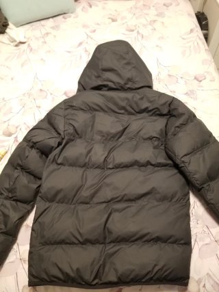 Plumas Nike con capucha negra Talla XS
