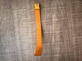 Pulsera Louis Vuitton Marrón y Dorada