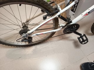 Bicicleta de Montaña Blanca