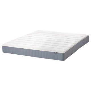 Estructura Cama y Colchón Ikea 140x200 Gris