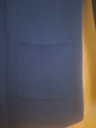 Chaqueta blazer punto azul marino Nice Things