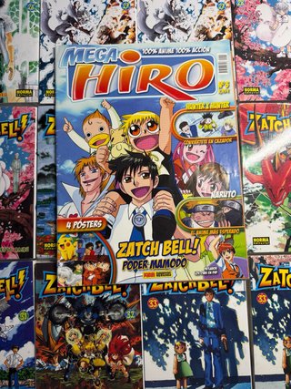 Zatch bell revista Jiro