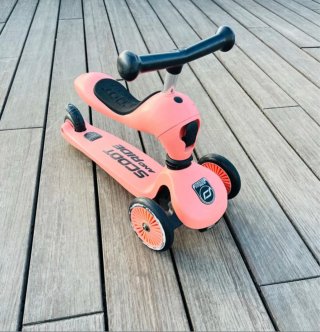 Patinete infantil  evolutivo Scoot and Ride naranj