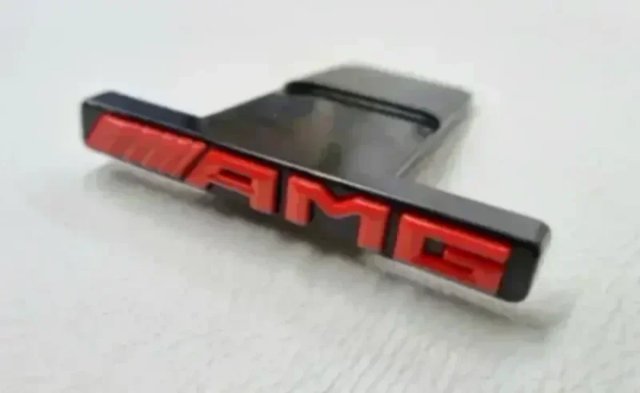 Logo Emblema AMG Mercedes Parilla Panamericana