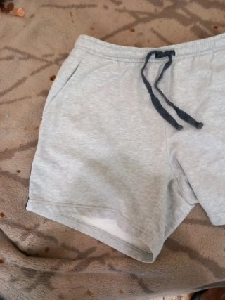 Pantalón Corto Chándal Gris XXL