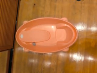 Bañera bebé rosa