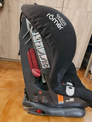 Silla de coche Britax Römer negra