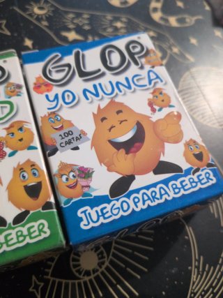 Juego de cartas GLOP (3 en 1)