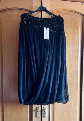Falda Zara gasa lentejuelas talla única