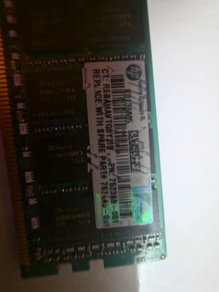 2 Memorias RAM 16GB  para Servidor HP