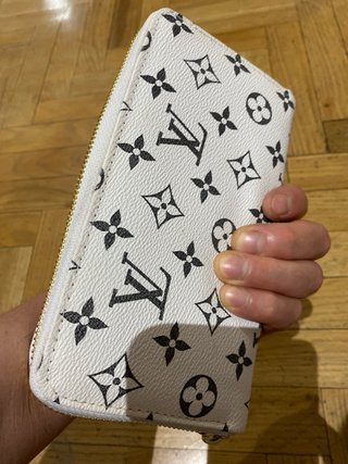 Cartera Louis Vuitton Monogram Blanca y Negra
