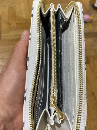 Cartera Louis Vuitton Monogram Blanca y Negra