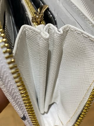 Cartera Louis Vuitton Monogram Blanca y Negra