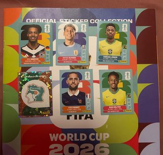 Cromos Panini Mundial 2026