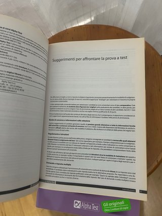Alpha Test. Ingegneria 3600 quiz.