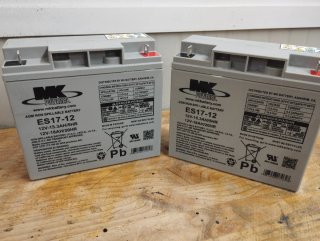 Batteria AGM 12V 18Ah MK ES17-12