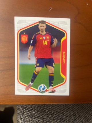Cromos Laporte España Mundial 2026