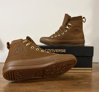 Scarpe Converse Marroni Alte