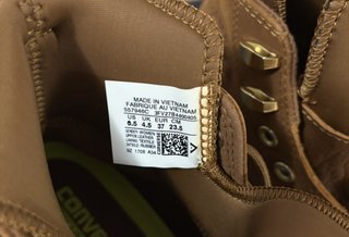 Scarpe Converse Marroni Alte