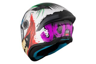 Casco Moto Integral diseño Joker. Nuevo. ECE 22.06