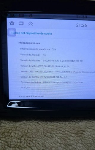 Radio Android VW Touareg/Transporter/ Multivan