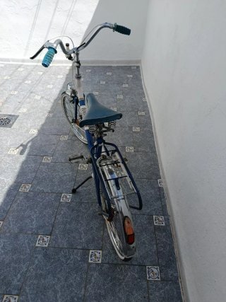 Bicicleta GAC plegable azul