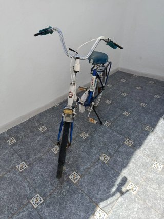 Bicicleta GAC plegable azul