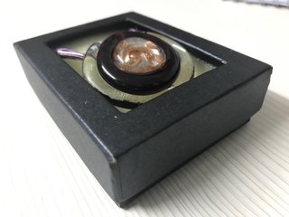 Vendo colgante de vidrio soplado artesanal estilo