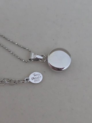 Collar Plata 925 con Circonita Morada