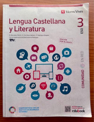 Lote de libros 3° ESO
