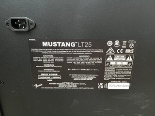 Amplificador Guitarra Fender Mustang LT25