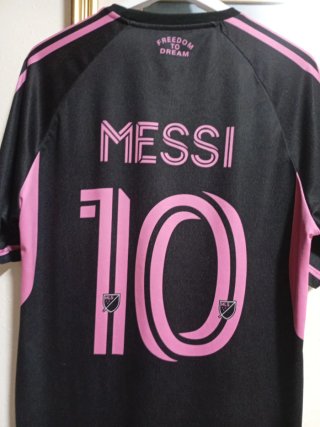 Camiseta Fútbol Inter Miami CF Adidas Negra talla