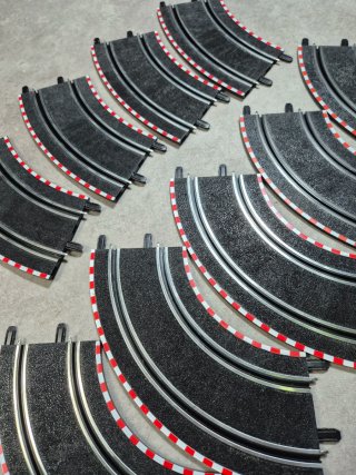 Scalextric Compact Pistas Curvas y Rectas