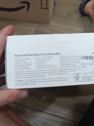 Anona Aurora Set Telecamera Sicurezza 4K