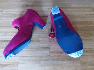 Zapatos flamencos El Rocío rojos talla 36