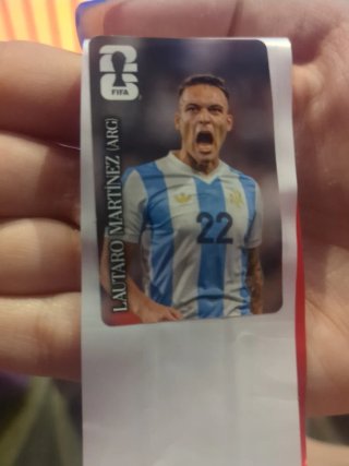 Cromo Lautaro Martínez Mundial Coca-Cola