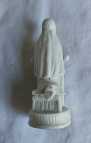 Figura año 1941 Porcelana religiosa antigua
