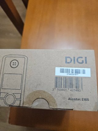 Teléfono Inalámbrico Alcatel E165 negro