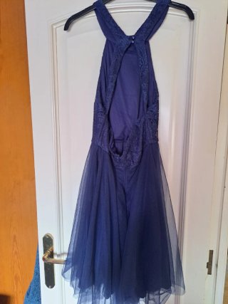 Vestido azul de fiesta