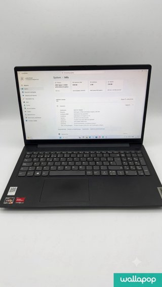 Portátil Lenovo Negro notebook
