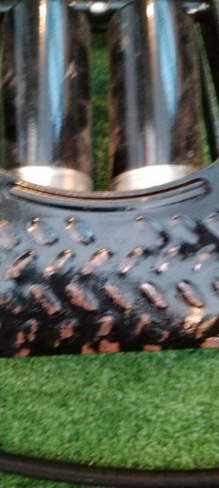 Inflador Crivit Pie Doble Cilindro