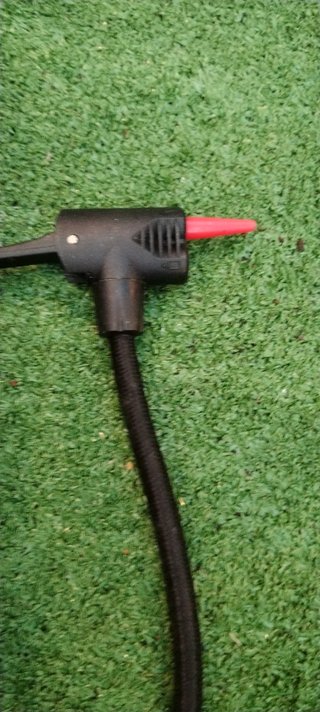 Inflador Crivit Pie Doble Cilindro