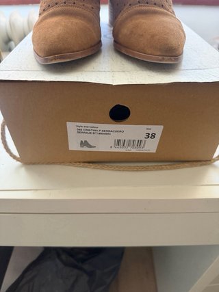 Botines Popa Marrones Usados 2 Veces