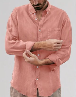 Camisa Algodón Vintage transpirable