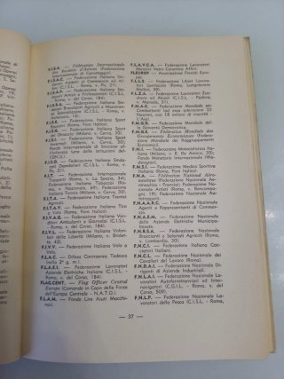Il libro delle sigle e delle Abbreviazioni 1953