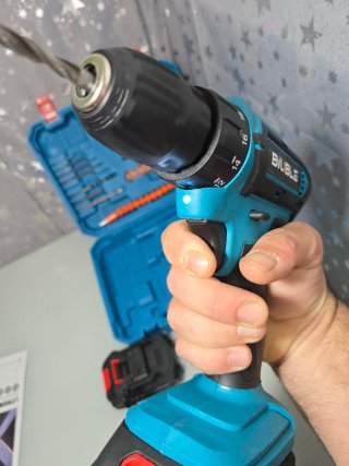 Oferta!! Taladro Atornillador Inalámbrico con 2 Ba