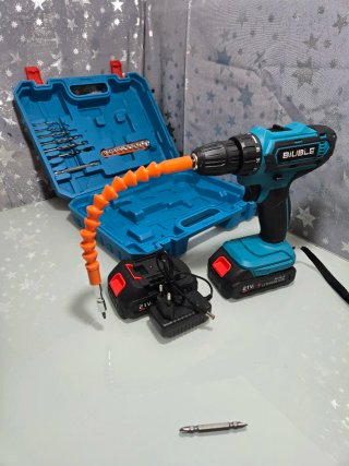 Oferta!! Taladro Atornillador Inalámbrico con 2 Ba