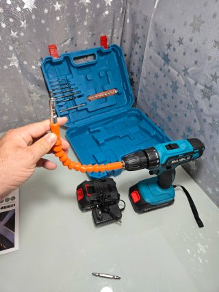 Oferta!! Taladro Atornillador Inalámbrico con 2 Ba