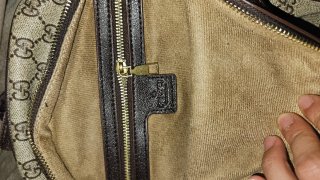 Zaino Gucci GG Unisex Beige/Marrone